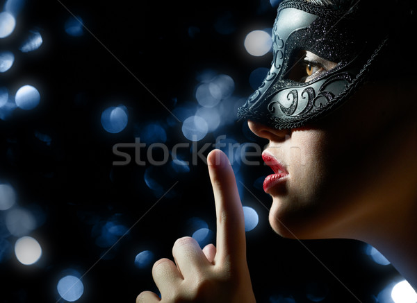 masquerade mask Stock photo © choreograph