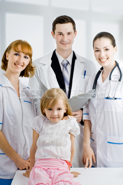 Médico equipe experiente qualificado médicos Foto stock © choreograph