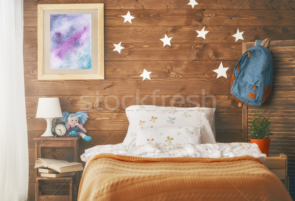 kids bedroom for girl Stock photo © choreograph