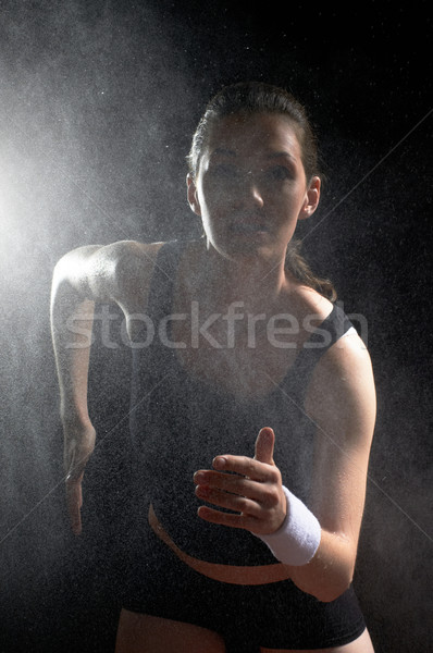 girl in sport Stock photo © choreograph