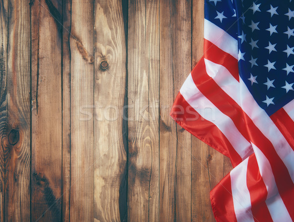 USA ünnepel negyedike hazafias ünnep közelkép Stock fotó © choreograph