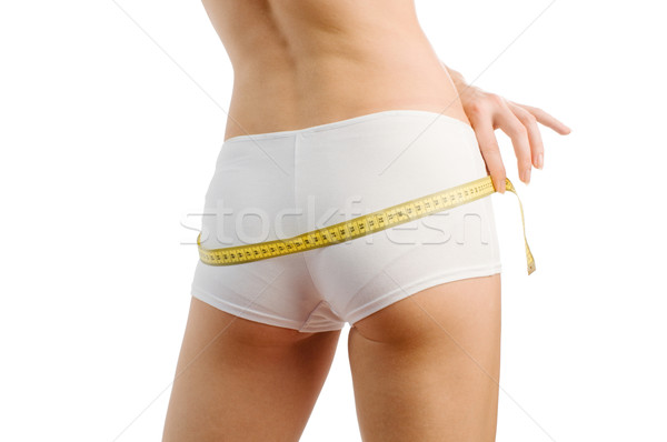 Foto stock: Menina · bastante · mulher · corpo