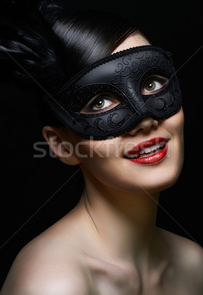 Stock photo: masquerade mask
