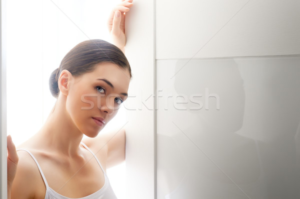 Stock photo: healthy face