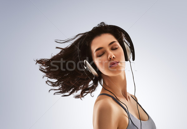 enjoys the music Stock photo © choreograph