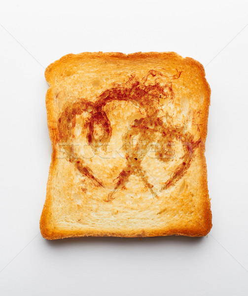 slice of toast Stock photo © choreograph
