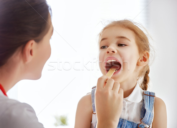 girl at a doctor's Stock photo © choreograph