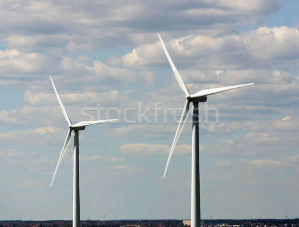 Wind Turbines Stock photo © chrisbradshaw