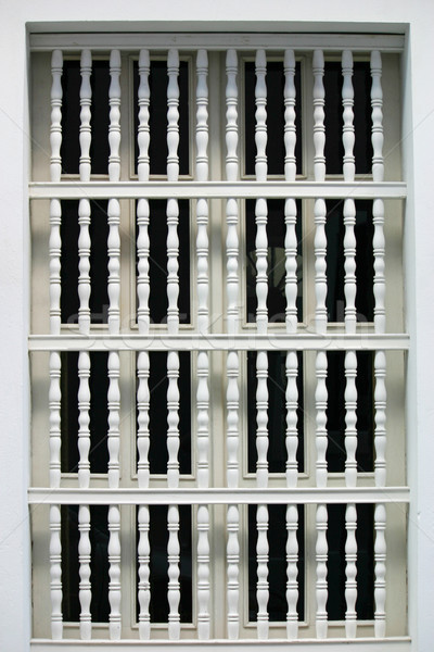Okno wiele biały projektu architektury Zdjęcia stock © chrisbradshaw