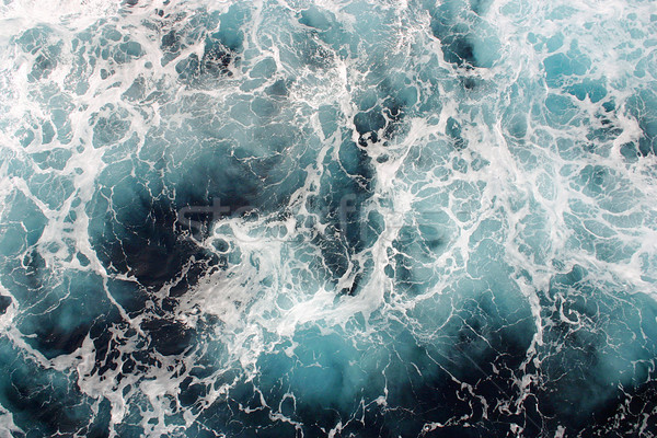 Wasser Wirbel schönen Kreuzfahrtschiff abstrakten Stock foto © chrisbradshaw
