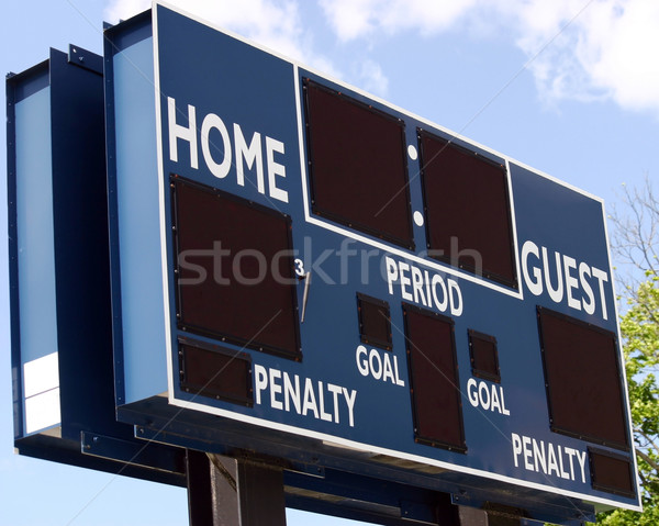 Scoreboard Stock photo © chrisbradshaw