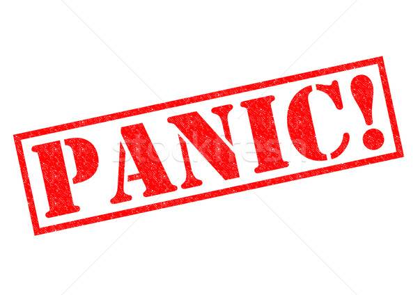 PANIC! Stock photo © chrisdorney