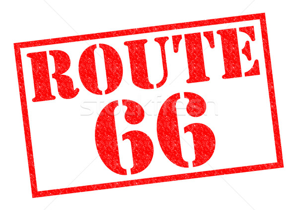 Route 66 красный белый секс шоссе Сток-фото © chrisdorney