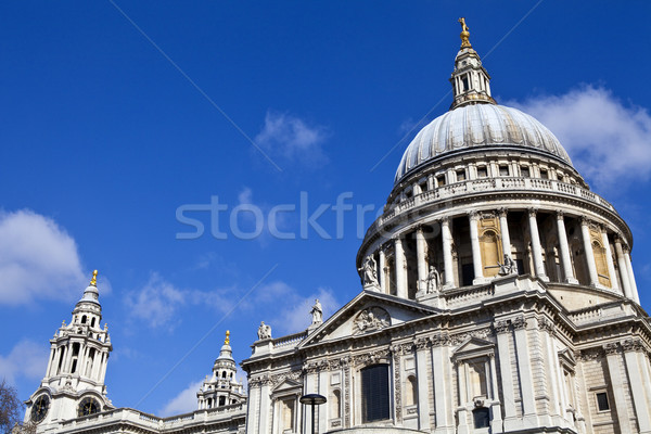 大教堂 倫敦 崇拜 歐洲 塔 商業照片 © chrisdorney
