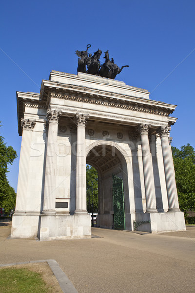 Wellington Arch in London Stock photo © chrisdorney
