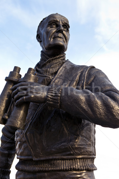Captain Frederic John Walker Statue at the Pier Head in Liverpoo Stock photo © chrisdorney