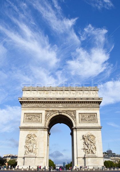 Foto d'archivio: Arc · de · Triomphe · Parigi · magnifico · Francia · arte · viaggio