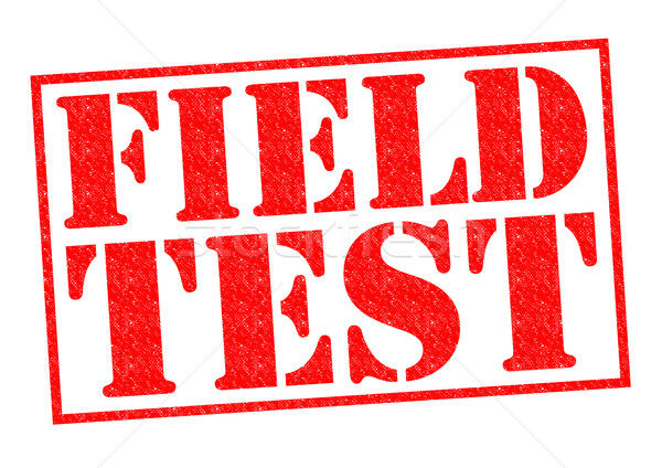 FIELD TEST Stock photo © chrisdorney