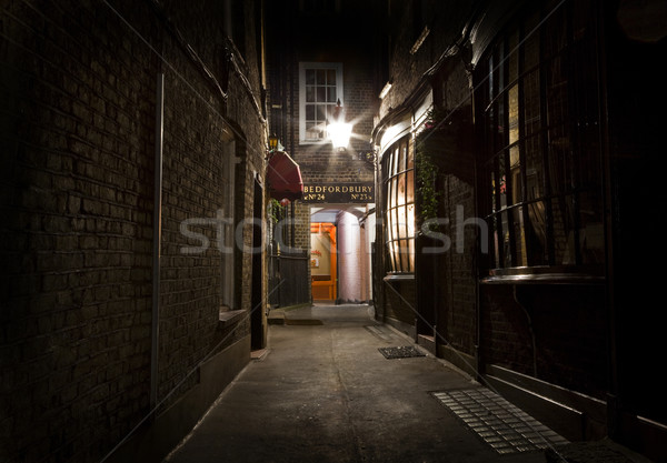 Old Fashioned London Alleyway Stock photo © chrisdorney