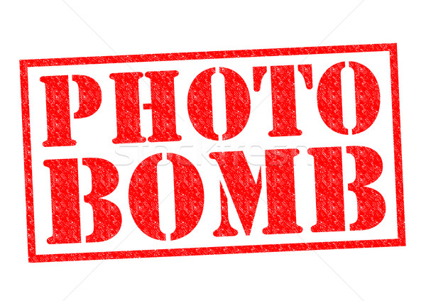 PHOTO BOMB Stock photo © chrisdorney