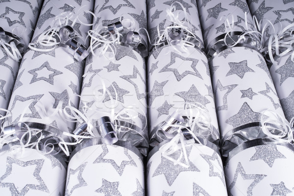 Traditional Christmas Crackers Stock photo © chrisdorney