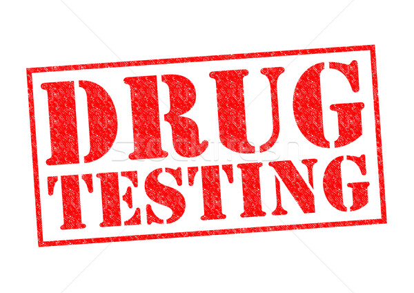 Narkotyków testowanie czerwony biały klasy Zdjęcia stock © chrisdorney