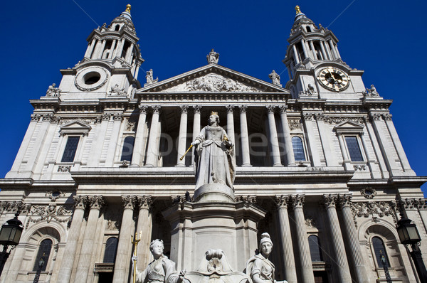 St. Paul's Cathedral in London Stock photo © chrisdorney