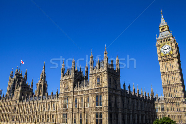 Stock fotó: Palota · Westminster · London · kilátás · ikonikus · város