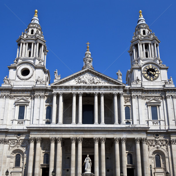 St. Paul's Cathedral in London Stock photo © chrisdorney
