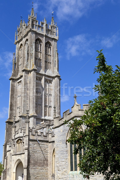 St John's Church in Glastonbury Stock photo © chrisdorney