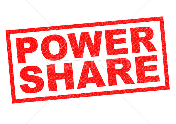 POWER SHARE Stock photo © chrisdorney