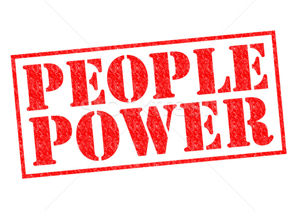 PEOPLE POWER Stock photo © chrisdorney