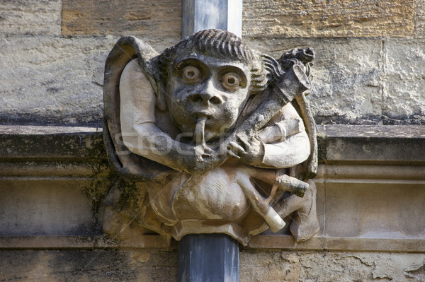 Gargoyle at Univeristy of Oxford Stock photo © chrisdorney