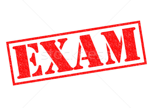 EXAM Rubber Stamp Stock photo © chrisdorney