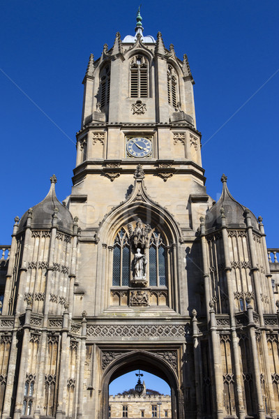 Torony Oxford kilátás történelmi Krisztus templom Stock fotó © chrisdorney