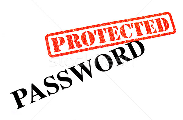 Password PROTECTED Stock photo © chrisdorney