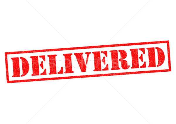 DELIVERED Stock photo © chrisdorney