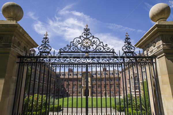 Queen's College Cambridge Stock photo © chrisdorney