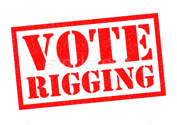VOTE RIGGING Stock photo © chrisdorney