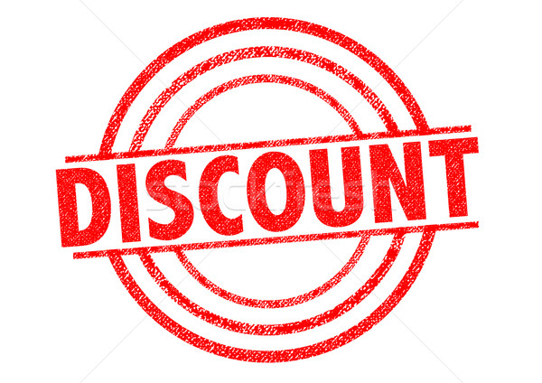 DISCOUNT Rubber Stamp Stock photo © chrisdorney