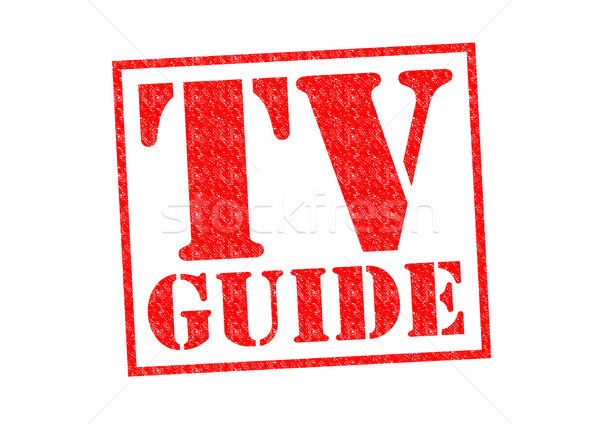 TV GUIDE Stock photo © chrisdorney