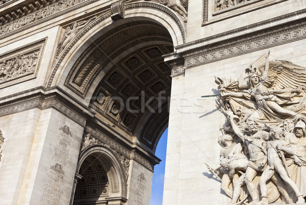 Arc de Triomphe in Paris Stock photo © chrisdorney