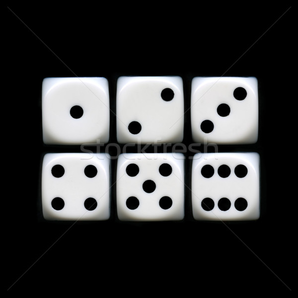 Six Sides of A Dice Stock photo © chrisdorney