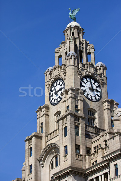 Royal Liver Building in Liverpool Stock photo © chrisdorney