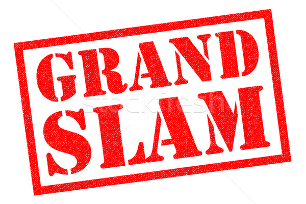 GRAND SLAM Rubber Stamp Stock photo © chrisdorney