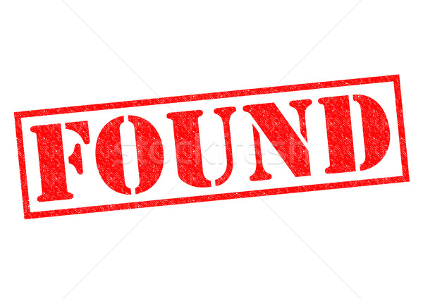 FOUND Stock photo © chrisdorney