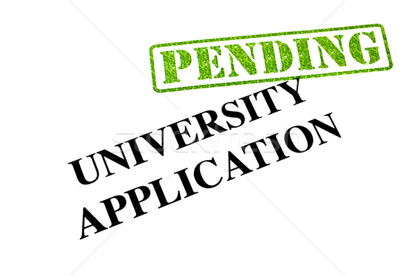 University Application PENDING Stock photo © chrisdorney