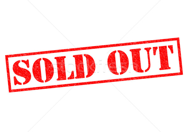 Stock photo: SOLD OUT