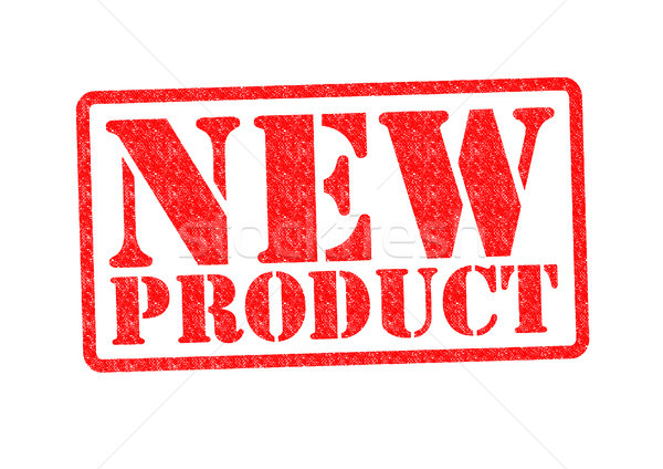 Novo produto branco mercado serviços Foto stock © chrisdorney