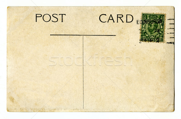 Jahrgang Postkarte Hintergrund Reise schriftlich Schreiben Stock foto © chrisdorney